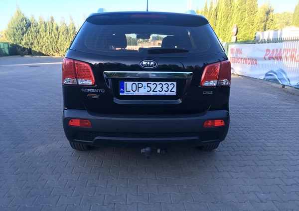 Kia Sorento cena 38600 przebieg: 179000, rok produkcji 2011 z Poniatowa małe 79